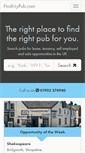 Mobile Screenshot of findmypub.com